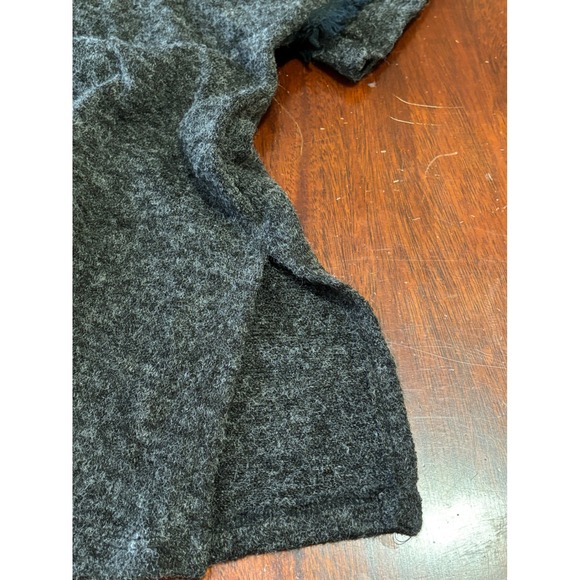 LILA CLOTHING CO Womens Angora Blend Hoodie Sweater M Oversized Fringe Layering - Picture 8 of 8